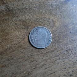 20 centimes Napoléon III Tête laurée