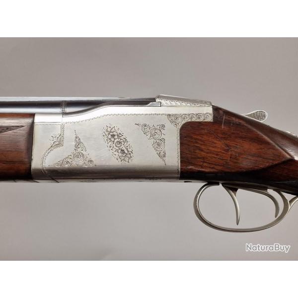 FUSIL CHASSE SUPERPOSE TUILE SUPER CHARLIN BREVETS RIBE CALIBRE 12/70 France Trs bon  Categorie C X