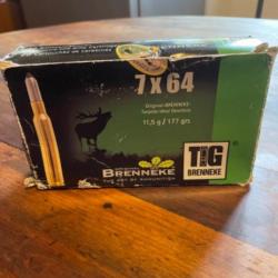 1 Boîtes de munitions Benneke TIG 7x64