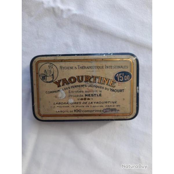 Ancienne bote pharmaceutique Yaourtine tle litographie annes 30/40