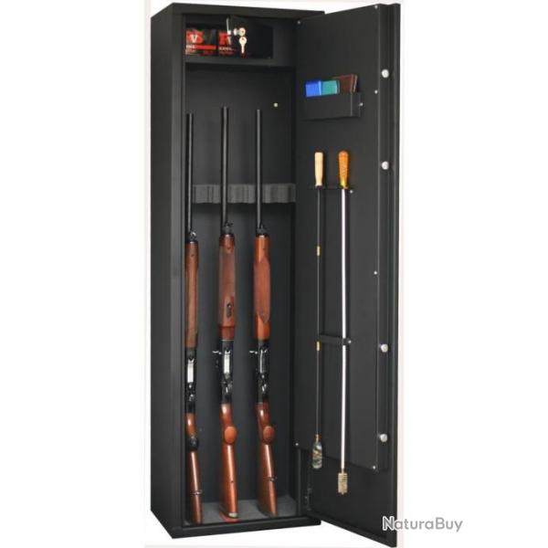 Armoire 8 armes avec lunettes et un coffre intrieur INFAC SAFE