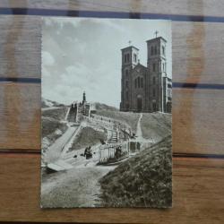 ancienne carte postale pélèrinage de Notre Dame de la Salette - Isère 38