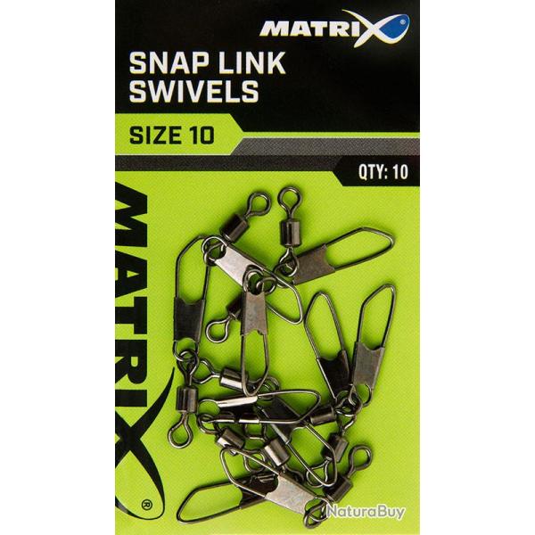 Matrix Snap Link Swivels X 10 16