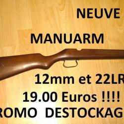 crosse NEUVE carabine MANUARM 12 mm MANUARM 22 LR à 19.00 Euro !!!! -VENDU PAR JEPERCUTE (b12995)