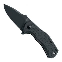 Couteau "Italico" Top Shield® noir, Manche noir [Fox Production]
