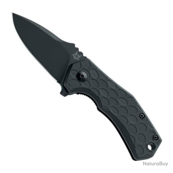 Couteau "Italico" Top Shield noir, Manche noir [Fox Production]