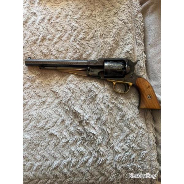 Remington 1858 santa Barbara tout grav  la main calibre 44