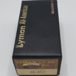 Outil calibreur/désamorceur : LYMAN 45 ACP (carbure).