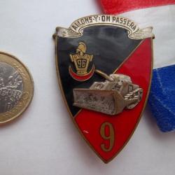 Insigne régimentaire du 9e bataillon du génie (1946-1962)