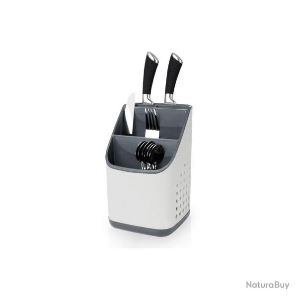 Organisateur gouttoir Pour Couverts Ustensiles De Cuisine 14x14x23 Cm