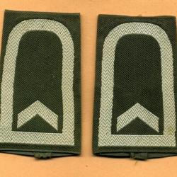 Fourreaux d'épaules de la Bundeswehr  -  Feldwebel