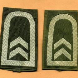 Fourreaux d'épaules de la Bundeswehr  -  Oberfeldwebel