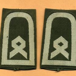 Fourreaux d'épaules de la Bundeswehr  - Hauptfeldwebel
