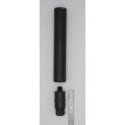 Adaptateur Silencieux 1/2″ UNF Pour Canon Non Fileté – InTheTarget – Diamètre Au Choix