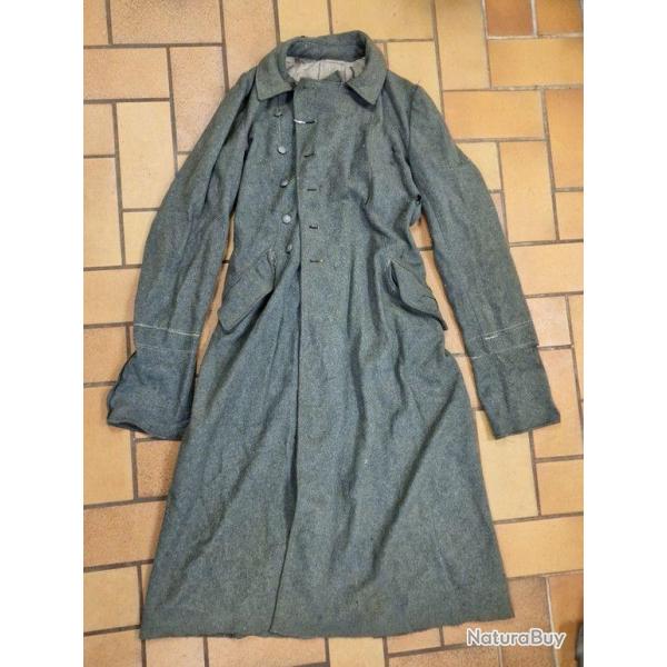 WW2 MANTEAU CAPOTTE MODELE 40 WAFFEN - ALLEMAGNE SECONDE GUERRE MONDIALE Bon  2eme GM Allemagne Mili