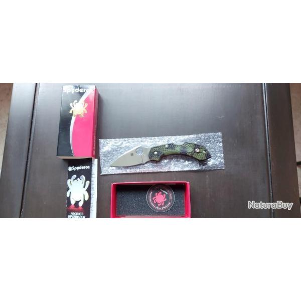 Spyderco Dragonfly 2 Green Zome