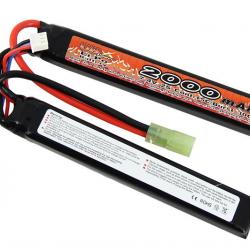 Batterie LiPo 7,4v Double 2000 mAh (VB Power)
