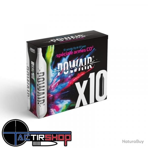 Boite de 10 cartouches CO2 12gr pour armes a air