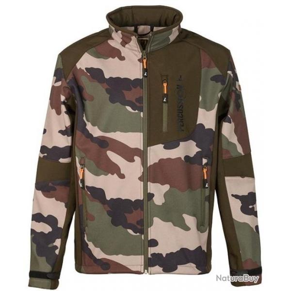 Veste softshell camo PERCUSSION