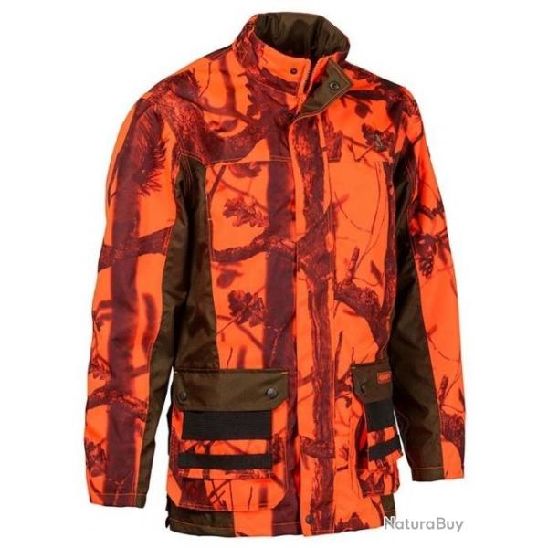 Veste de chasse Renfort ripstop Ghost Camo blaze Black PERCUSSION