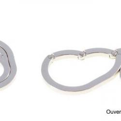 Poing américain porte-clé Argent