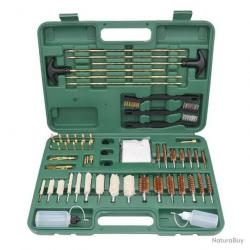 KIT DE NETTOYAGE POUR ARMES A FEU 58 PIÈCES LIVRAISON GRATUITE