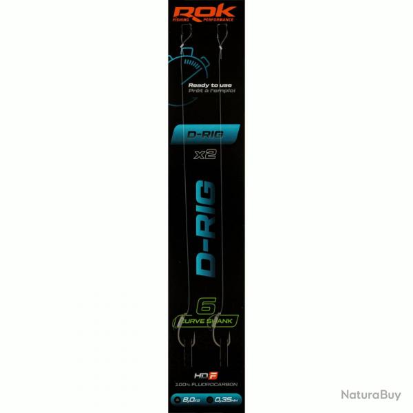 Lot De 2X Montages D-Rig Curve Shank Rok T4