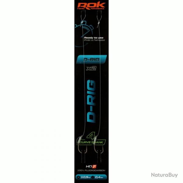 Lot De 2X Montages D-Rig Curve Shank Rok T8