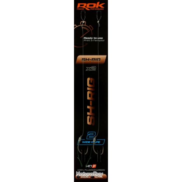 Lot De 2X Montages Sh-Rig Wide Gape Rok T2