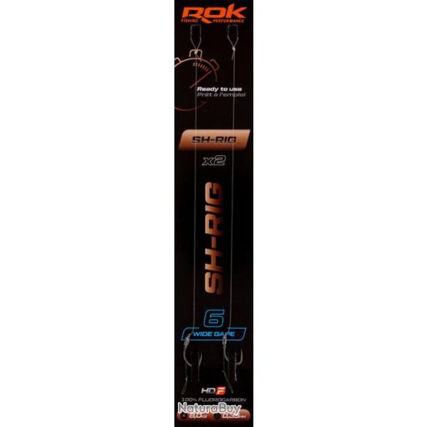 Lot De 2X Montages Sh-Rig Wide Gape Rok T6