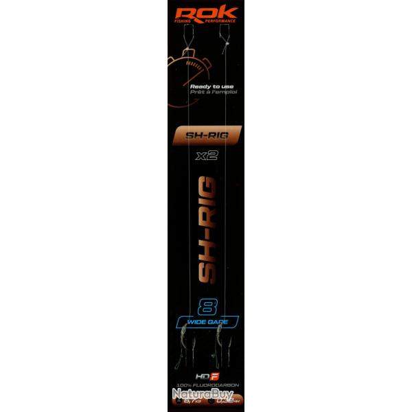 Lot De 2X Montages Sh-Rig Wide Gape Rok T8