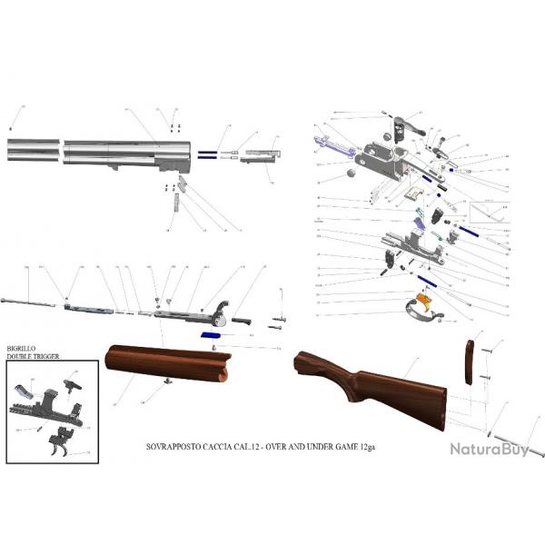 Ressort de percuteur Rizzini calibre 12