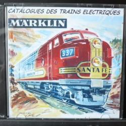 90 CATALOGUES DE TRAINS ELECTRIQUES MARKLIN + 335 FICHES FLEISCHMANN sur CD ROM