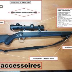 carabine ruger 77/44 magnum inox