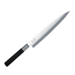 6721.Y Couteau Yanagiba Kai Wasabi black inox