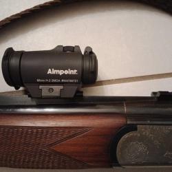 Viseur AIMPOINT Point Rouge Micro H2 2moa (viseur vendu seul sans l'arme)