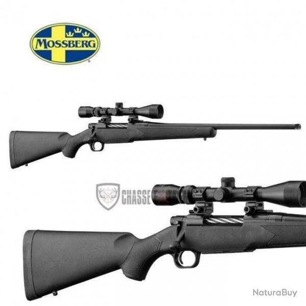 Pack MOSSBERG Patriot Synthtique  Canon Filet Cal 270 Win + Lunette 3-9x40