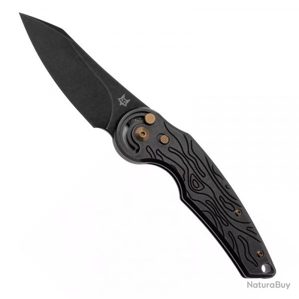 Couteau "Jupiter" titanium noir [Fox Production]