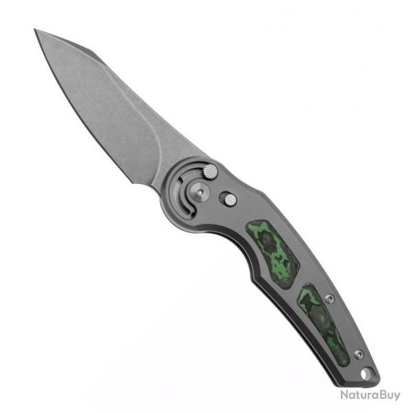 Couteau "Jupiter" titanium inserts fibre de carbone [Fox Production]
