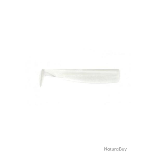 LEURRE FIIISH BLACK MINNOW N1 70 X 4 CORPS BLANC