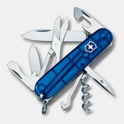 COUTEAU VICTORINOX CLIMBER BLEU TRANSLUCIDE 1.3703.T2