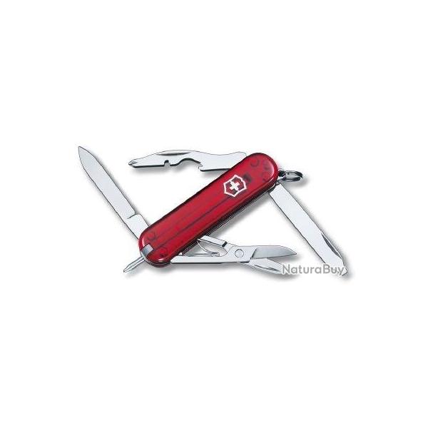 COUTEAU VICTORINOX MANAGER RED TRANSLUCIDE 6365.T