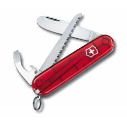 COUTEAU VICTORINOX SET MY FIRST RUBY TRASLUCIDE 0.2363.T