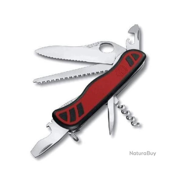 COUTEAU VICTORINOX FORESTER BLACK/RED 0.8361.MWC