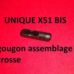 gougon assemblage crosse carabine UNIQUE X51BIS X51 BIS 22lr - VENDU PAR JEPERCUTE (a7176)