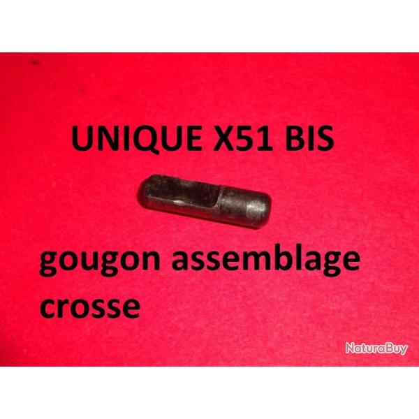 gougon assemblage crosse carabine UNIQUE X51BIS X51 BIS 22lr - VENDU PAR JEPERCUTE (a7176)