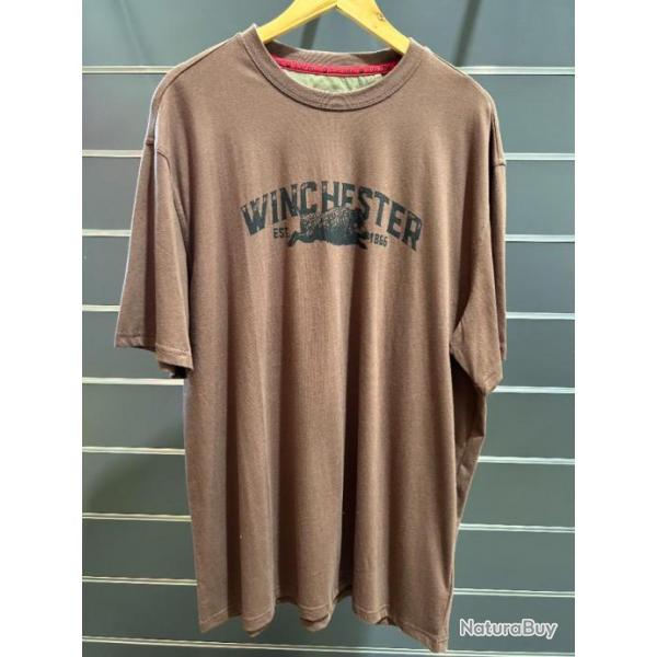 T-shirt Vermont Winchester marron