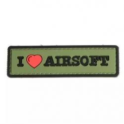 Patch 3D -I Love Airsoft