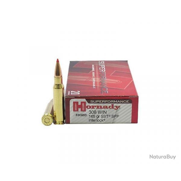 1 Boite de Balles Hornady 308 Win SST - superformance