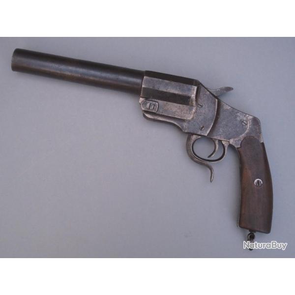 Pistolet lance-fuses rglementaire allemand WWI Hebel modle 1894 fabriqu par Christoph Funk
